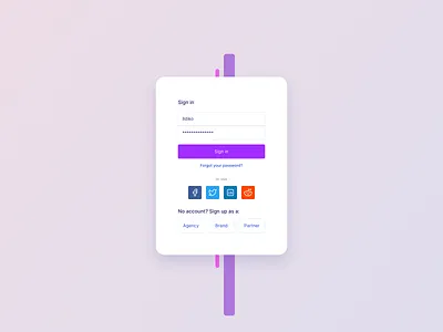 Sign In UI Design sign in sign in design sign in ui sign in ui design ui ui component ui design ui design daily ux ux design