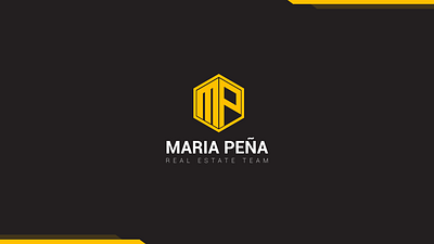 Maria Pena branding digital art graphic design icon logo logo design realestate typography vector