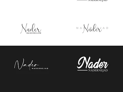 Nader Nadernejad calligraphy design digital art graphic design illustration logo typography