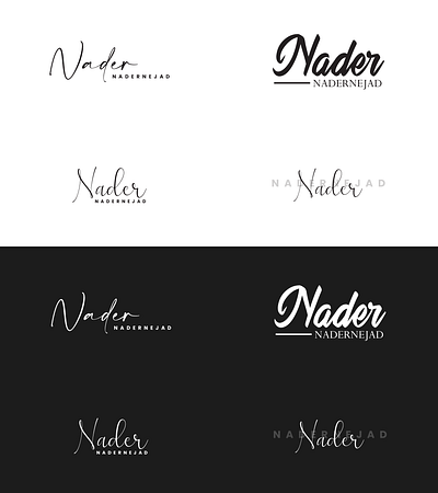 Nader Nadernejad calligraphy design digital art graphic design illustration logo typography