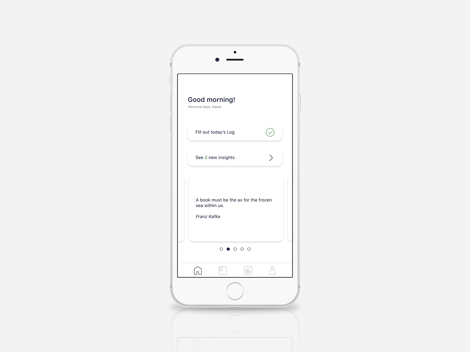 Log design ui