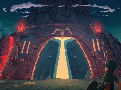 Mysterious Journey (Bright Version) illustration innn