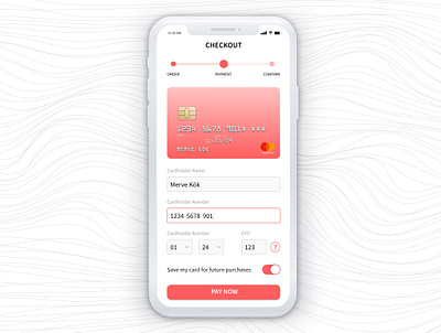 Daily UI 002 - Credit Card Checkout 002 2d checkout creditcard daily dailyui dailyuichallenge design layout mobile mobile app mobile ui page payment process sketch ui userinterface ux webdesign