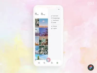 Header Navigation_DailyUI 053 053 dailyui dailyui 053 dailyui053 dailyuichallenge header navgiation navigation socialmedia