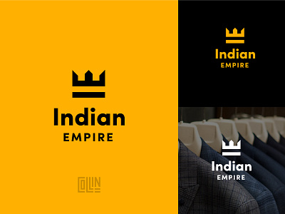 Indian Empire - Logo brand identity branding branding and identity branding design clothing clothing brand empire fashion indian logo logo design monogram