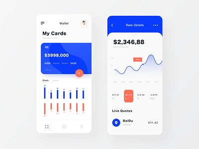 Bank data application bank data design typography ui