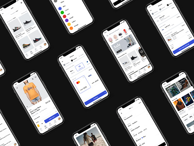 mCommerce Best Practices Showcase cart ecommerce figma ios mcommerce mobile app product page shop store ui ux visual design