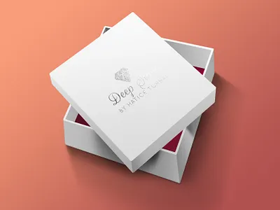Deep Stone Gift Box Design branding design jewellery logo logodesign