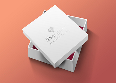 Deep Stone Gift Box Design branding design jewellery logo logodesign