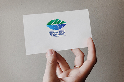 PARADISE RIDGE CONSERVANCY LOGO branding design illustration logo typography