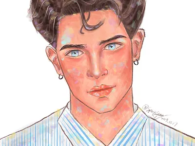 boy amazing boy cool design drawing ipadpro ipadproart procreate