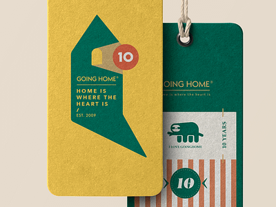 GOING HOME 10TH Design branding china design illustration logo typography ui vintage