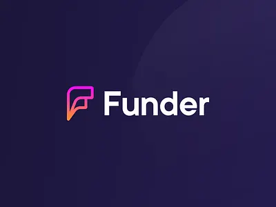 Funder Logo branding funder funding investment logo
