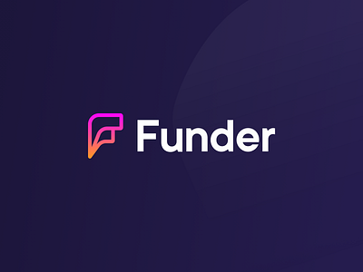 Funder Logo branding funder funding investment logo