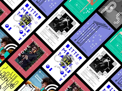 Poster Collection Vol. 1 brand branding design identity illustration logo logotype mark poster poster collection typography