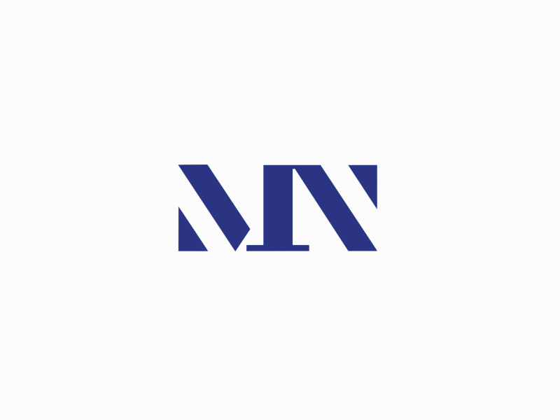 MNP logo - construction animation art gallery brandidentity branding branding concept construction design grid icon logo logotype minimalism modernism monogram logo museum visual identity