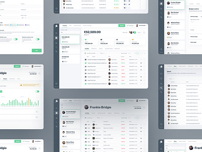 Smarter Business / Company Spending - Others business company desktop finance finance business fintech income limits list outcome product design spending ui uiux users wallet wallets