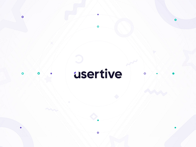 Usertive - brand name explained agency animation brand branding design idenity logo mark mp4 origin team web