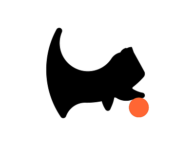 Cute Cat Logo animal branding cat cute design flat identity logo mark symbol