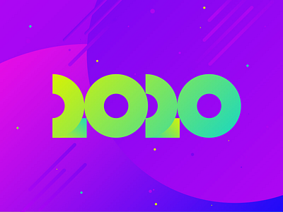 2020 2020 geometry gradient graphic design