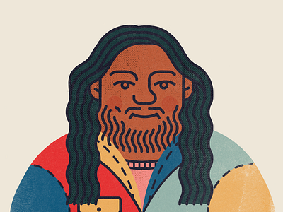 Self-Portrait Update art beard branding denim design hair human icon icons illustration illustrator jacket monoline people self portrait self portrait stroke strokes style styles