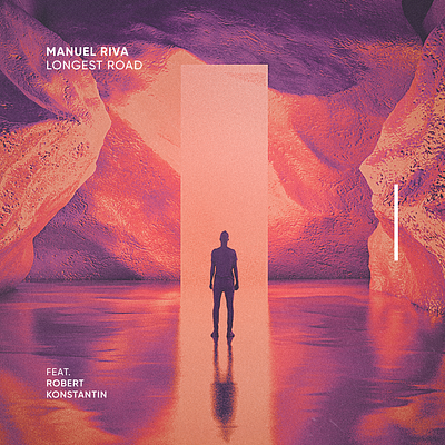 Music Cover | Manuel Riva - Longest Road album art album cover album cover art album inspiration artwork cover art cover music design graphic design music artwork music cover