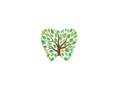 Tooth Apple Tree. Unused design. branches creative dentist green greens healthy leaf leaves logo minimal minimalist minimalist logo nature orthodontics smile symbol tooth tree