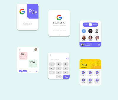 Google Pay - GPay - Watch App app design apple design apple watch design dribble fitbit google google design google pay gpay iwatch minimal payment redesign redesign concept smartwatch watch watch design watchface watchos