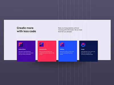Torus Kit Homepage Part clean design geometric minimal torus kit ui
