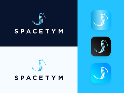 Social Network Logo + App Icons Concept #2 app icon app icons branding letter s logo logo design social network swan