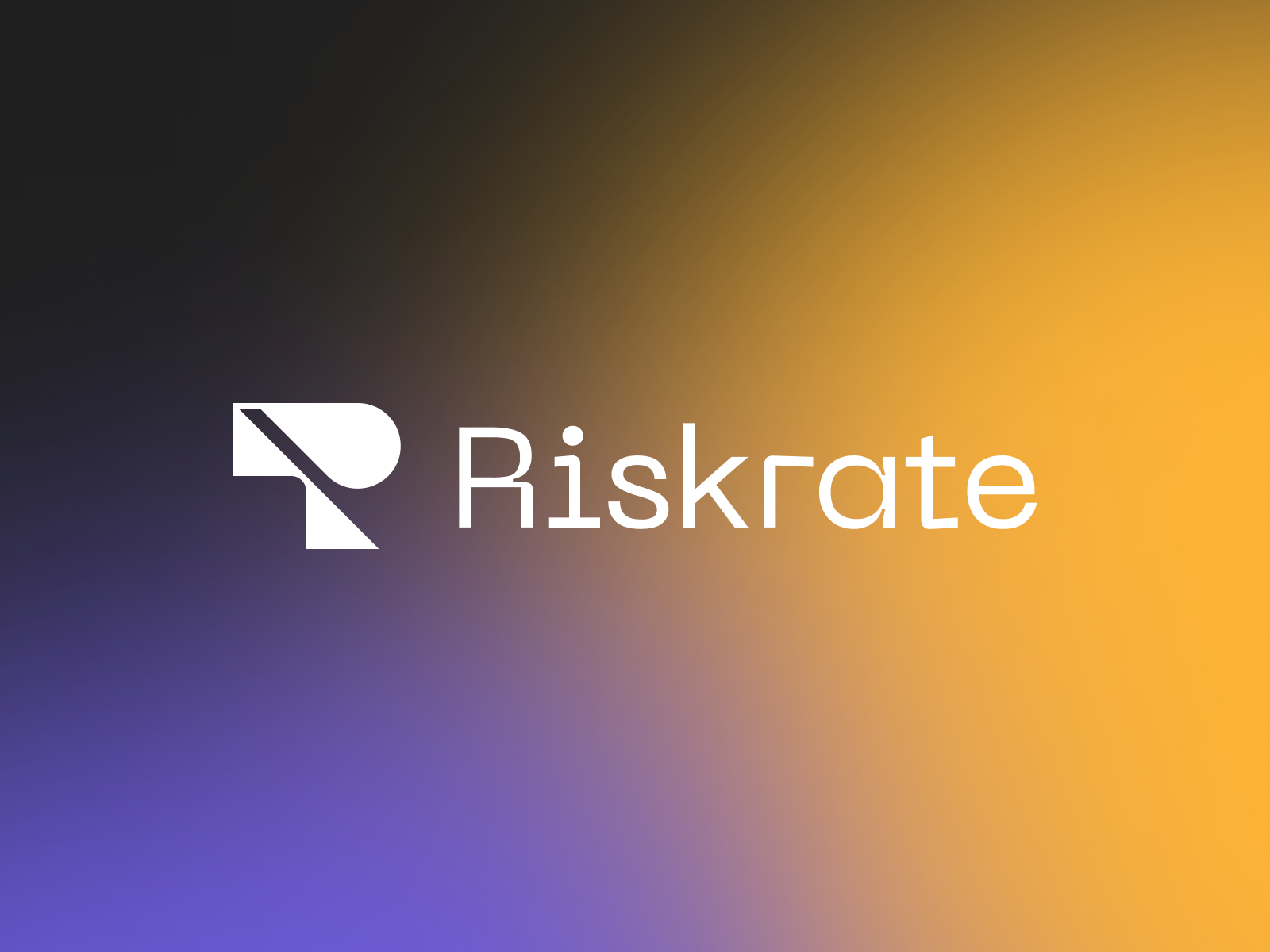 Riskrate Logo & Brand Identity Design
