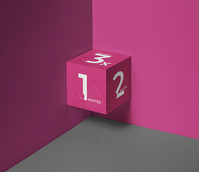 Cubic Box Dribbble Invites design designers dribbble dribbble best shot dribbble invite dribble dribble invite invite design invites invites giveaway