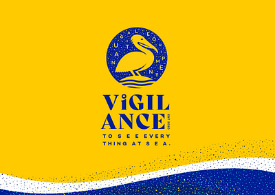 Vigilance Nautical Equipment bird nautical pelican sea vigilance