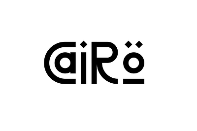 CAIRO cairo egypt kareemgouda typeface typogaphy