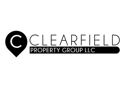 Clearfiled Property branding design flat icon logo minimal vector