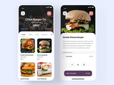 Restaurant and Food Details Screen android app art branding branding design dashboard dashboard design dribbble fashion app finance finance app finance business gradient hotel app iphone product design statistics travel app ui ux