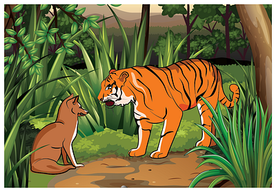Child Book Illustration animal animals illustrated art art direction artwork bangladesh cartoon cartoon character cartoon illustration character concept design digital painting drawing illustration illustration art illustrations