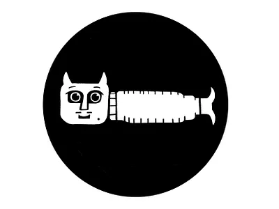 CatFish- Pixel illustration cat fish flat design icon illustration pixel art vector