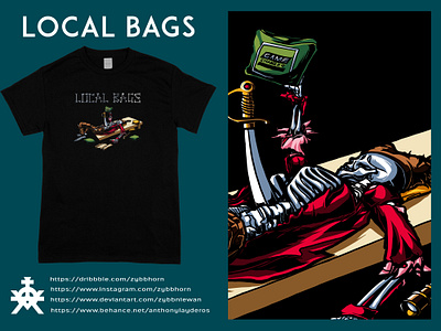 local bags branding clothing clothing brand clothing design design illustration illustrator art merch design tshirt design tshirt graphics vector