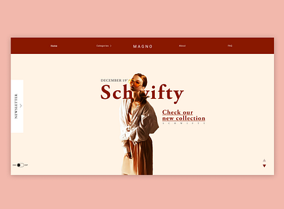 Schwifty best shot ecommerce fashion fashion brand home idea index model newsletter shot simple simple clean interface ui ux web design