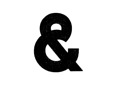 & ampersand letter logo mark symbol typography