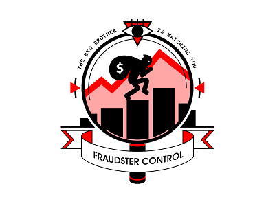 Business Intelligence - Risk Control big data branding data analysis design flat fraudster alert icon illustration logo risk control ui vector visual design