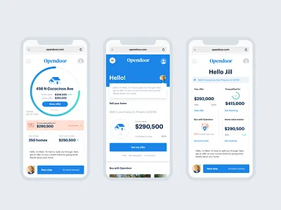 Dashboard? brand dash explorations illustration landing layout opendoor product real estate ui ux web