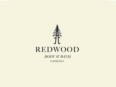 Redwood Logo icon identity label lettering logo logo design mark packaging typography