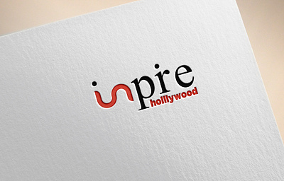 inspire hollywood logo abastact animation brand identity creative design graphic design illustration logo logos typography