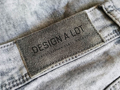 Free Jeans Label Mockup design free mockup free mockup psd freebie freebie psd freebies mockup mockup design mockup psd psd mockup