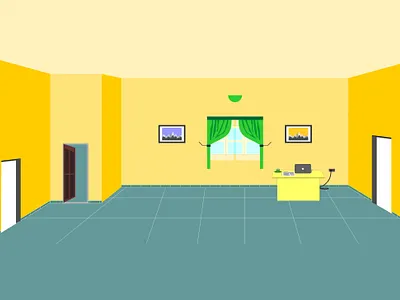 Space design flat illustration minimal vector