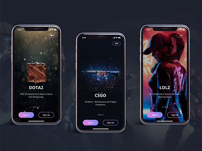 Bettor UI KIT app bettor design iphonex lesscreate mobile template ui uidesign ux