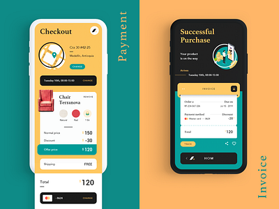 HOM Payment branding design ui ux visual design