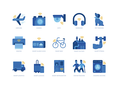 Internet of things icons set icon icon design internet of things smart